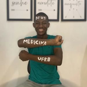 Foto do Matheus Bixo em Medicina pela UFRB