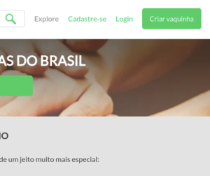 Desativado!  Vaquinhas online