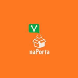 Logotipo Naporta em parceria com o site Vakinha Online