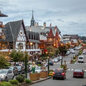 Cidade de Gramado na Serra Gaúcha