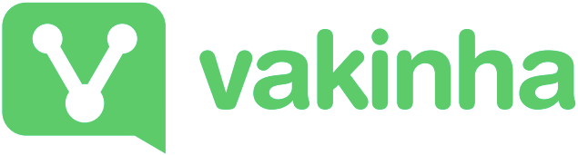 Logotipo vakinha online verde